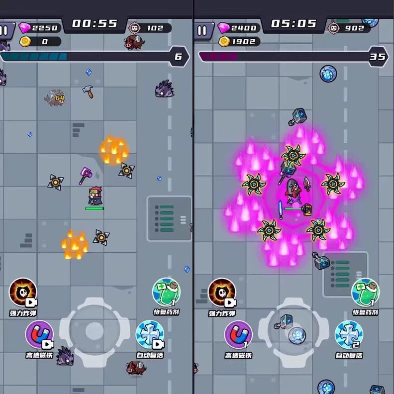 Survivor Squad 2D - Cocos Roguelike Action Source Code preview 2